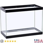 5.5 Gallon Glass Aquarium Rectangular Tank Easy Customization Fish Accessories. Fixed Price $74.38.