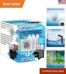 Innovative 3-PACK Xs Filter Cartridges For Clean Aquariums Easy Maintenance. Fixed Price $9.49.