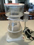 Skimz SL250 Leopard Protein Skimmer Reef Aquarium Rated To 3500L Tank W/pump. Fixed Price $375.00.