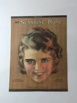 Rolf Armstrong Cover Art 1920- My Sunshine Rose Sheet Music. Fixed Price $22.00.