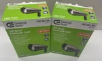 Pair Of 2 Led Landscape Lights, Metal 14-WATT Bronze 1100 Lumens, Ce. Fixed Price $17.00.