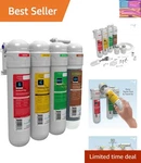 Twist-in 4-STAGE Ro/di Aquarium Water Filter System Reverse Osmosis Filtrat.... Fixed Price $167.93.