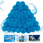 Wlleyay 5.5 Lbs Pool Filter Balls Upgrade Efficient Swimming Sand. Fixed Price $101.54.