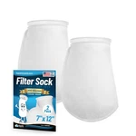 Aquatic Experts 7-INCH Ring 200 Micron Felt Filter Socks Medium For Aquariums. Fixed Price $74.99.