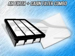 Air Filter Cabin Combo For 2007 2008 2009 Hyundai Santa Fe 2.7L 3.3L. Fixed Price $36.95.