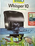 New Tetra Whisper Iq Stay Clean 10 Gallon Power Filter Quiet 40DB. Fixed Price $14.99.