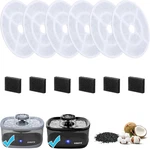 6 Pack 7" Large Cat Water Fountain Filters Replacement For 2.5GAL/9.5L Dog. Fixed Price $28.60.
