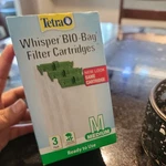 Tetra Whisper Bio-bag Medium Disposable Filter Cartridges Fish Aquariums 3 Pack. Fixed Price $10.00.