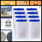 8-PACK Large Replacement Cartridges For Tetra Whisper Bio-bag Filters, Co. Fixed Price $43.69.