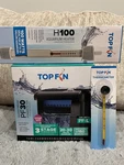 Topfin PF30 Power Filter, Thermometer, Aquarium Heater Brand New. Fixed Price $19.99.