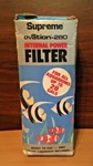 Supreme OVATION-280 Filter For Aquariums To 20 Gallons. Fixed Price $28.95.