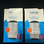 Top Fin Small Internal Filter Cartridges If-s, 2 Count Gray/black Nib. Fixed Price $12.95.