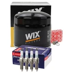 Wix Engine Oil Filter & Denso Spark Plugs Kit For Rio Veloster 1.6L L4 Gas. Fixed Price $69.95.