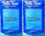 Marineland Rite-size Bonded Filter Media Pad Cut To Fit For Aquariums 2X. Fixed Price $13.99.