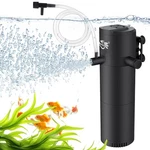 Aquarium For 15-40 Gallon Tank, Submersible Fish Filter... Fast Ship. Fixed Price $27.99.