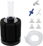 Aquarium Sponge Filter Air-powered Bio W/ Tubing & Valves For 20GAL Tan. Fixed Price $13.10.