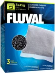 Fluval C2 Activated Carbon, Replacement Aquarium Filter Media, 3-PACK, 14011. Fixed Price $10.10.