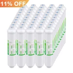 50 Pack 10"X2" T33 Inline Post Carbon Polishing Water Filter 1/4" Quick Connect. Fixed Price $92.85.
