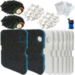16 Pack Aquarium Filter Media Set Replacement For Penn-plax Cascade 700 & 100.... Fixed Price $51.52.
