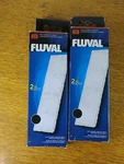 Fluval Underwater Filter Stage 2 Polyester/carbon Cartridges.. Fixed Price $14.11.