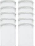 10 Pcs Aquarium Filter Media Bags - Reusable Mesh (6" X 4") For Fish Tank. Fixed Price $12.21.