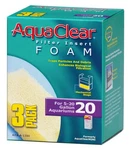 Aquaclear 20-GALLON Foam Inserts,white, 3-PACK, A1390. Fixed Price $16.67.