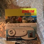 Eheim Ecco Pro Filter Pad 3X For Aquarium All Water Types. Fixed Price $7.99.