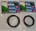 2 Pack Of Elite Hush 55 Motor Seal Rings By Hagen A16493. Fixed Price $9.99.