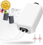 Aquarium Air Pump For 20-210 Gallon Tank, Fish Bubbler, Hydroponic Oxygen Ae. Fixed Price $13.87.