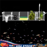 Aquarium External Fish Tank Hanging Aquatic Oxygen Pro Filter Box Water Purifier. Fixed Price $26.20.