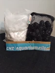 Cnz Aquarium Filter 2 Bags Super Bio Balls And Ceramic Rings. Fixed Price $12.99.