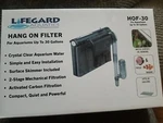 Lifegard Hang-on Aquarium Filter HOF-30 Grey See Through R460103. Fixed Price $19.95.
