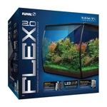 Fluval Flex 2.0 - 15 Gallon Aquarium Kit Freshwater Fish Tank With Curved Gla. Fixed Price $241.99.