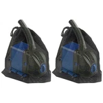 2PACK Pump Barrier Bag 12.2"X 15.9 Black Media With Drawstring For Most P.... Fixed Price $32.47.