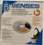 Catit Design Senses 2 Pk Replacement Water Softening Filters For Fountain. Fixed Price $6.00.