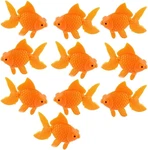 Xmhf Aquarium Bowl Tank Artificial Floating Plastic Orange Decor Goldfish. Fixed Price $16.95.