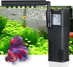 Aquarium Filter Small Betta Fish Tank For 2-15 Gallon HJ-411B, Black. Fixed Price $21.82.