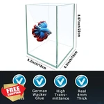 Ipriro 1.5 Gal Glass Aquarium Kit Led Filter Betta Fish Tank. Fixed Price $56.99.