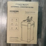 Canister Filter 264GPH-1000L Aquarium Ultra Quiet Water Pondforse 75 Gal. Fixed Price $59.50.