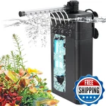 Weipro Internal Fish Tank Filter 5W Uv Light Multi Materials Adjustable. Fixed Price $76.81.