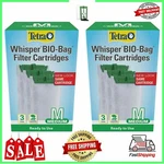 Tetra Whisper Bio-bag Medium Disposable Filter Cartridges For Aquariuoms 6 Pack. Fixed Price $18.60.