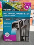 Vibrant Life Medium Power Filter With Cartridge For 5-10 Gal Fish Aquariums. Fixed Price $25.99.
