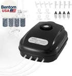 Aquarium Air Pump 300GPH, For Up To 200 Gallon Fish Tank, Powerful Hydroponic Ae. Fixed Price $44.11.