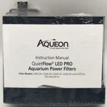 Aqueon Aquarium Power Pump Filter Quietflow Led Pro CA10-2H CA20-2H CA30-2H CA50. Fixed Price $18.67.