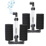 Aquarium Bio Sponge Filter 2 Pcs For Fry Betta Shrimp Fish Tank Up To 55 Gall.... Fixed Price $22.01.