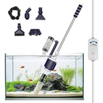 Aqqa Dc Fish Tank Cleaner, Electric Aquarium Water Changer With 6-IN-1 Cleani.... Fixed Price $78.63.