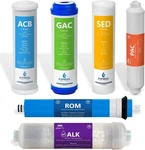 Express Water Month Reverse Osmosis Filter Set 50 Gpd Ro Membrane (6-PK). Fixed Price $49.99.
