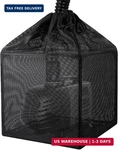 Pump Barrier Bag, Pond Filter Anti-clogging Cube Box, Black Media. Fixed Price $13.07.