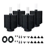 Dvhey 4 Pack 70-80 Gal Aquarium Sponge Filter With Air Stone And Ceramic Filt.... Fixed Price $36.03.