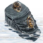 Cavachew Turtle Tank Filter 20 Gal Basking Platform 3-STAGE Filtration Quiet. Fixed Price $58.82.